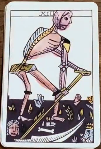 Playing Marseille Tarot